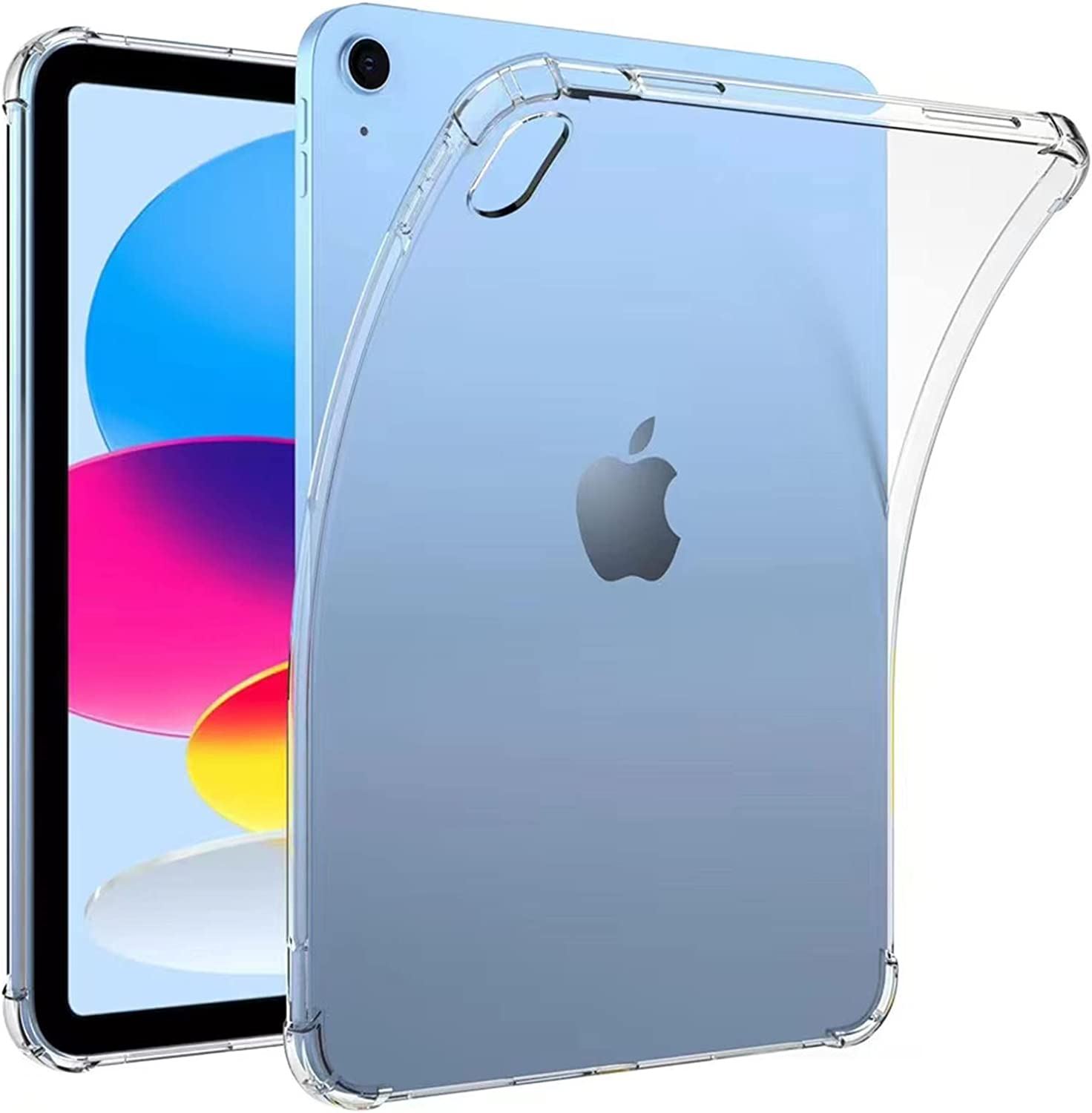 GKABXY Hoes voor iPad (A16) 11e generatie 11 inch 2025, iPad 10e generatie 10,9 inch 2022, sterke magnetische adsorptie, slanke trifold standaard hoes, auto wakker / slapen, zwart