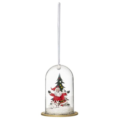 Atmosphera Blanc Décoration Père Noël Cloche - Image 2