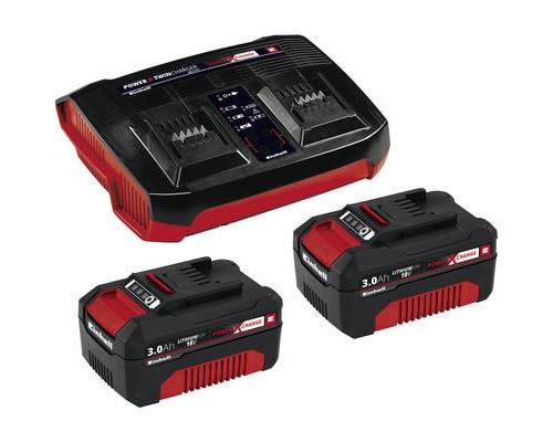 Einhell PXC-Starter-Kit 2x 3,0Ah & Twincharger Kit - 4512083