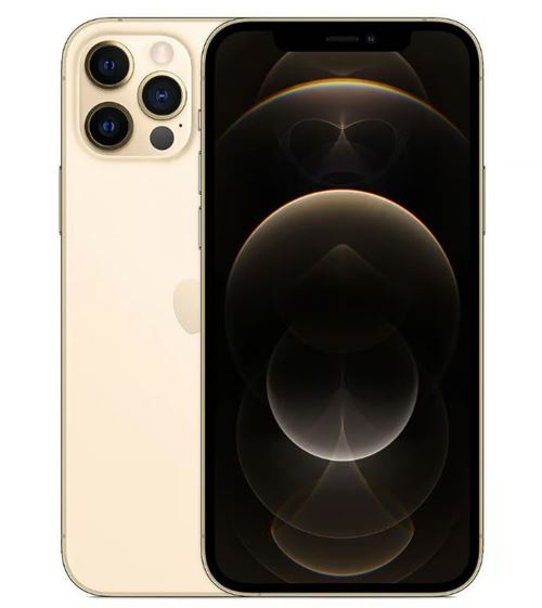 Apple iPhone 12 Pro 6,1'' 256 Go or Reconditionné Nouvelle batterie