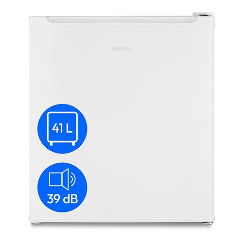 MEDION MD 37724 réfrigérateur Pose libre 41 L Blanc