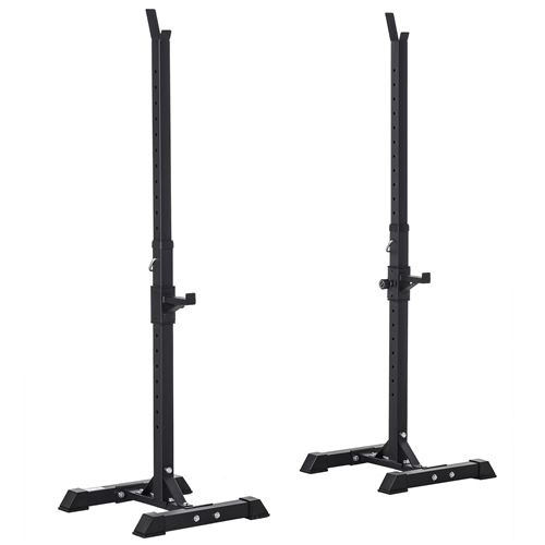 HOMCOM - Support de musculation pour haltères - Charge Max 150 Kg - Noir - Image 2