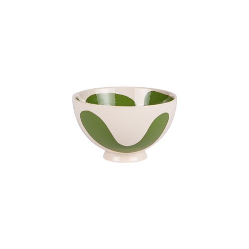 Non Communiqué Vert Bol Lulli 15 Cm (Lot De 6) - Table Passion - Grès