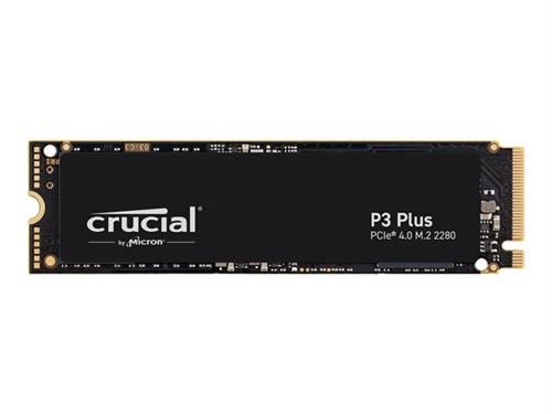 Crucial P3 Plus - SSD - 1 To - interne - M.2 2280 - PCIe 4.0 x4 (NVMe)