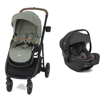 Poussette DUO Versatrax Laurel + I-Gemm 3 Shale - JOIE - Noir - 1