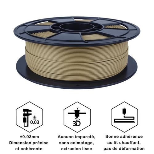 Filament PLA Premium BLANC pour imprimante 3D – artillery3d