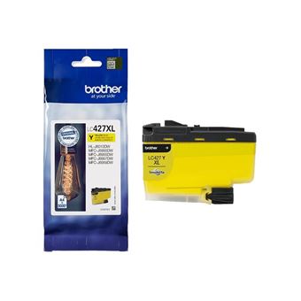 Brother LC427XLY - Haute capacité - jaune - original - cartouche d'encre - pour Brother HL-J6010DW, MFC-J5955DW, MFC-J6955DW, MFC-J6957DW