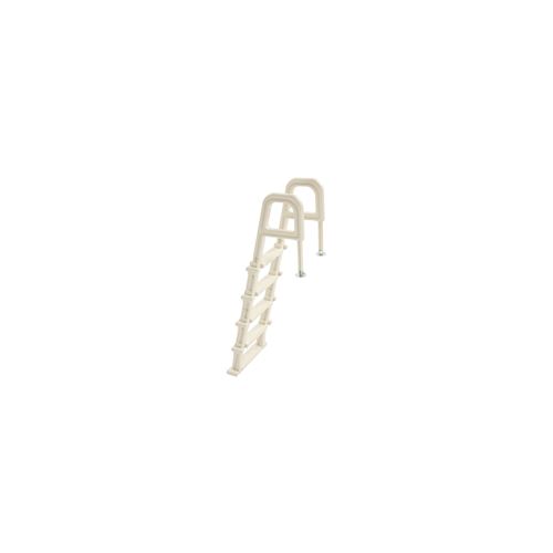 VEVOR Swimming Pool Ladder, 75°Inclined 5-Step Double Handrails Stair, Non-slip Heavy Duty Steps, Load Capacity 300 lb, for 48-54 In Inground & Above-ground Pools of Any Deck Surface Indoor & Outdoor