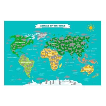 Poster à gratter carte du monde - Conforama