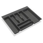 Organiseur de tiroir gris anthracite - EMUCA - 8326623
