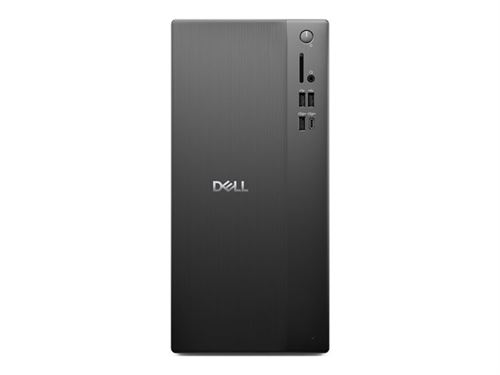Dell Pro Tower Essential Qvt1260 - Tour Core Ultra 5 225 / Jusqu'À 4.9 Ghz - Ram 8 Go - SSD 512Go - Nvme, Qlc, Class 25 - Intel Graphics - Gigabit Ethernet, Bluetooth, Ieee 802.11Ax (Wi-Fi 6) - Win 11 Pro - Moniteur : Aucun - Noir - Bts - Avec 1 An Basi