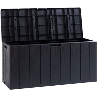 Coffre De Jardin Bravo - Résine - Capacité 270L - Anthracite - 1