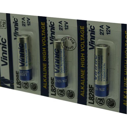 Pack de 5 piles Vinnic compatible avec MAXELL MN27 - Otech