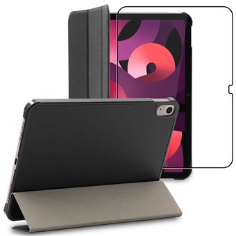 ebestStar Housse pour iPad 10.9 (2022) Smart Case Support Auto-veille, Noir + Film VERRE Trempé - 1