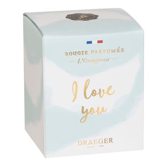 Bougie Cadeau - I Love You - Draeger Paris