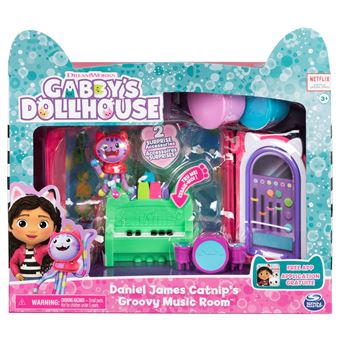 Gabby et la Maison magique - Playset Deluxe la Chambre de Polochat - 1  figurine + accessoires 