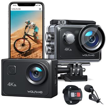 Caméra sport Yokuli Ultra hd 4k wifi caméra d'action 1080p hd 16mp go  pro style casque cam 30 mètres étanche sport dv caméra