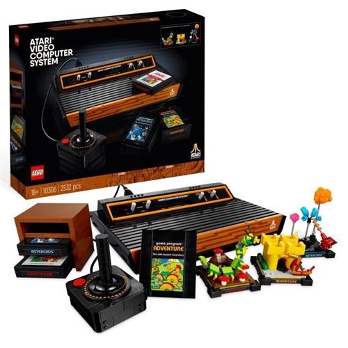 Icons 10306 Atari 2600, Maquette À Construire, Console De Jouets Vidéo, Pour Adultes