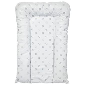 Matelas à langer PVC Gris avec éponge pressionnée + 1 éponge