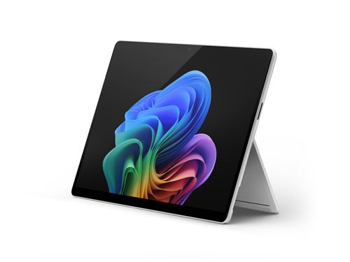 Microsoft Surface Pro For Business - 11Th Edition - Copilot+ PC - Tablette - Intel Core Ultra 7 - 266V / Jusqu'à 5 Ghz - Win 11 Pro - Intel Arc Graphics 140V - 16 Go Ram - 256Go SSD - 13" OLED Écran Tactile 2880 X 1920 @ 120 Hz - Nfc, Wi-Fi 7, Bluetoot