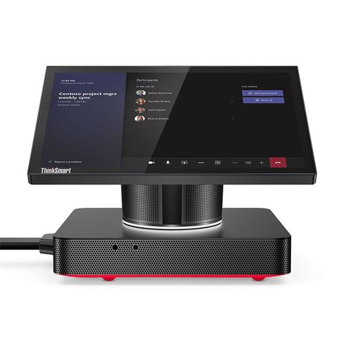 Ordinateur de bureau Lenovo ThinkSmart Hub Teams 10.1'' Intel Core i5 8365U 1.6GHz 8 Go RAM Noir