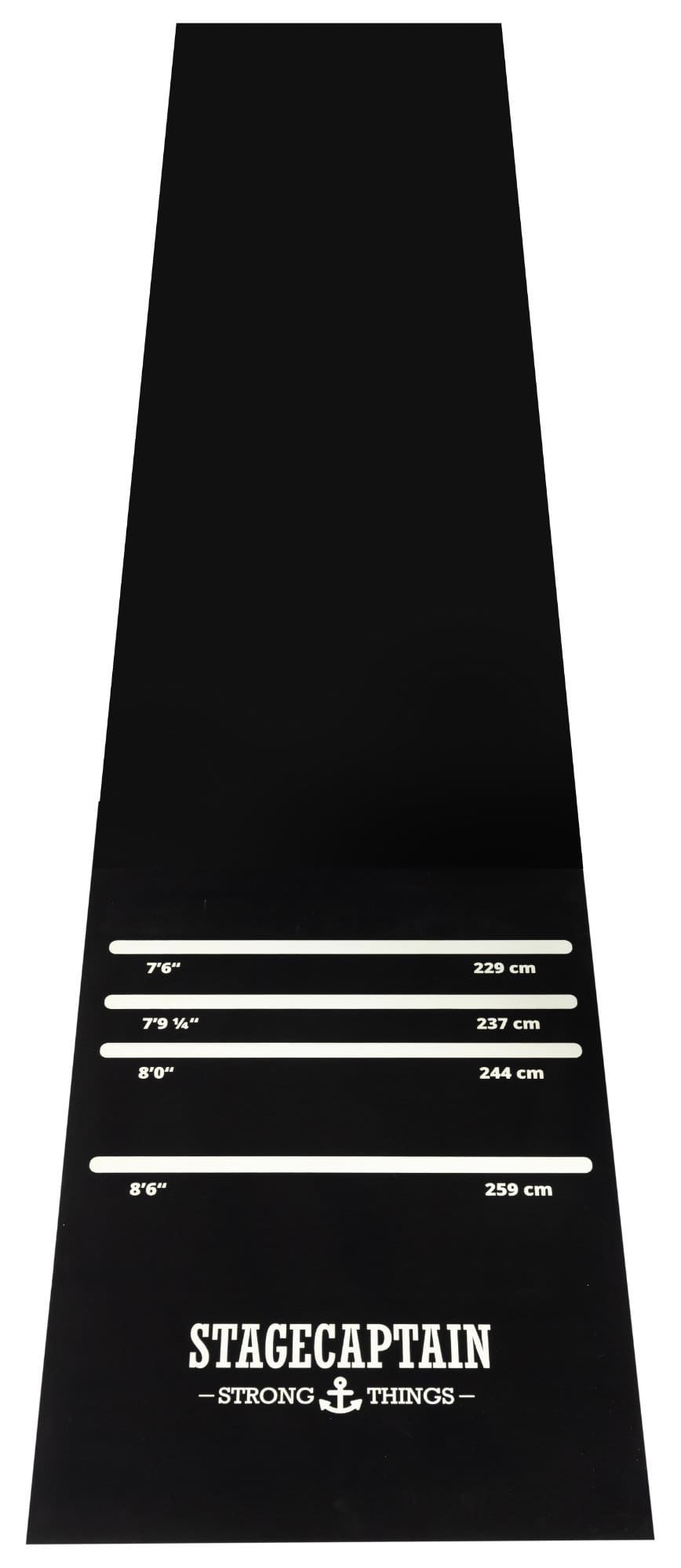 Tapis De Protection Pour Fléchettes – 300x34 Cm, Antidérapant – Ligne De Lancer Intégrée – Portable – Pour Salle De Jeux
