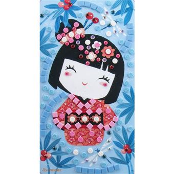 Jeu créatif Stick N Fun mosaïques Kokeshi 500 pièces