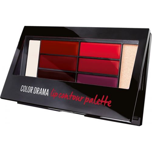 Maybelline Couleur Drama Lip Contour Palette 2 Crimson Vixen X 3