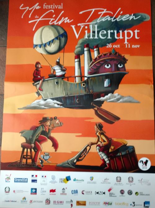 Festival Film Italien VILLERUPT - 41è Festival - AFFICHE