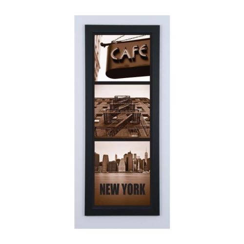 Image encadrée City New York - 40 x 102 cm