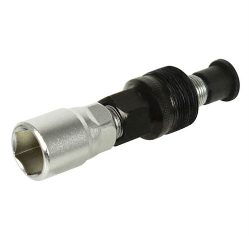 Dresco extracteur de manivelle pour bicyclettes 14,3 cm acier noir/argent