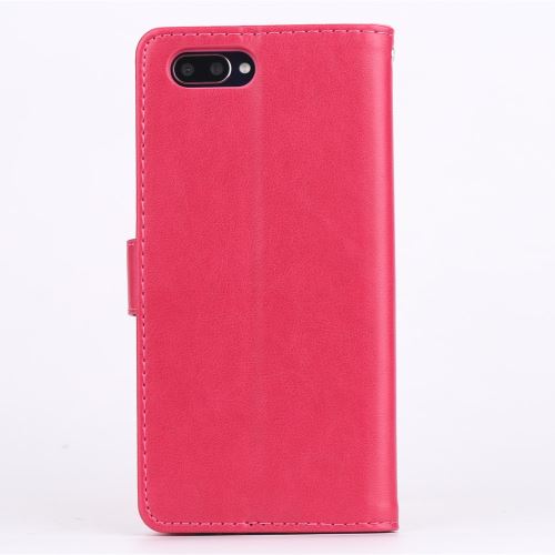 Etui en PU avec support rose pour votre Oppo K1