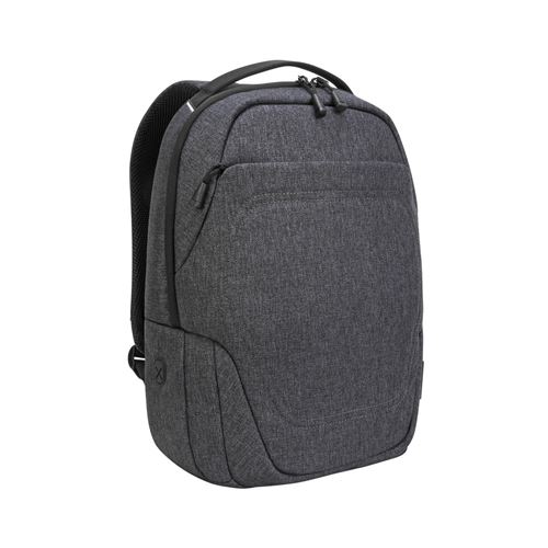 Targus Groove X2 Compact Charbon de Bois Sac à Dos - Sacs à Dos (Charbon de Bois, Uniforme, 300 D, 38,1 cm (15), Poche Frontale, Poche à Fermeture éclair)