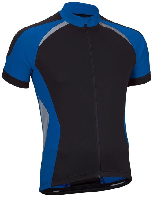Avento hommes manches courtes vélo shirt noir / bleu taille / argent XXL