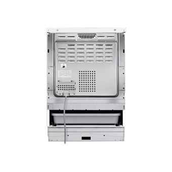 Electrolux SurroundCook 600 EKI64859BX - Cuisinière - pose libre - largeur : 59.6 cm - profondeur : 60 cm - hauteur : 85 cm - avec système auto-nettoyant - acier inoxydable