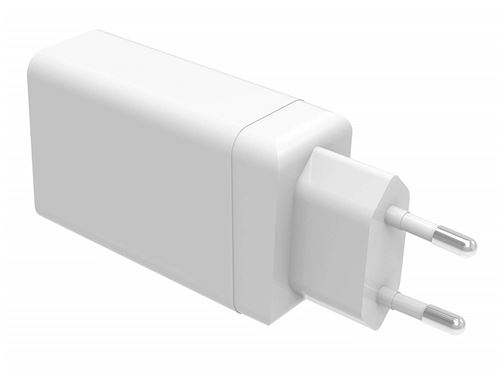 CoolBox COO-CU2QC30-T Chargeur de téléphones Portables Intérieur Blanc - Chargeurs de téléphones Portables (Intérieur, Secteur, Blanc)