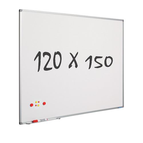 Tableau blanc - 120 x 150 cm - Magnétique