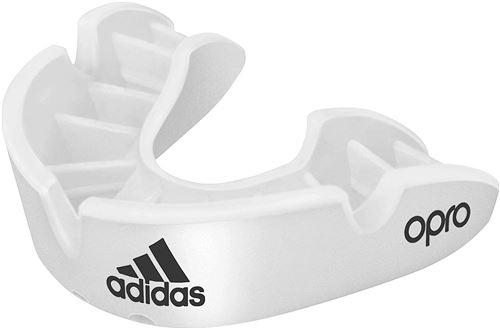 adidas protège-dents Opro Gen4 édition junior caoutchouc blanc