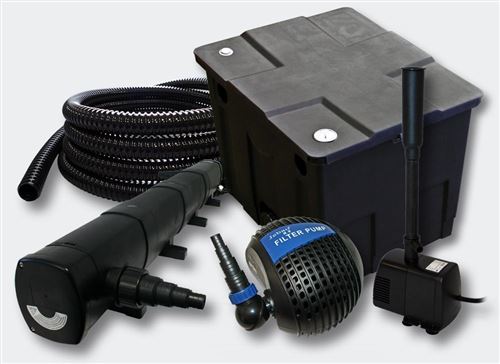Meilleurs prix pour Kit de filtration de bassin 12000l Stérilisateur 72W Pompe Fontaine