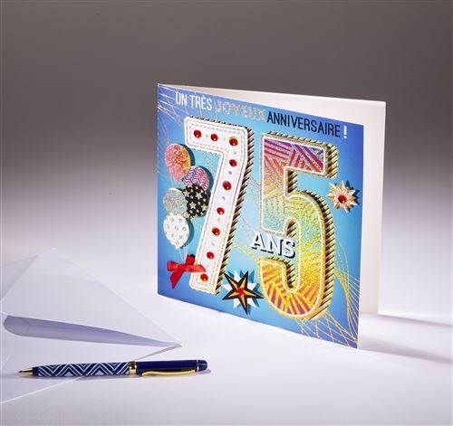 Carte double Coll'Âge- 75 ans