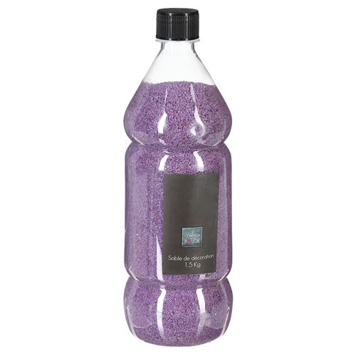 Sable décoratif - 1,5 kg - Prune