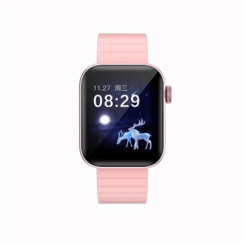 ATOUP Bracelet Connecté P40, Compatible IOS, Android – Rose