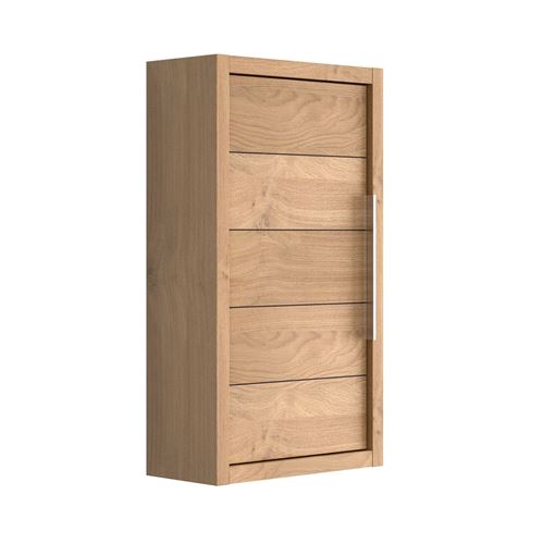 Meuble haut design bois SORENTO - L. 40 x H. 69 - Marron