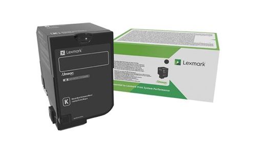Lexmark - noir - originale - cartouche de toner - LCCP, LRP, Entreprise Lexmark