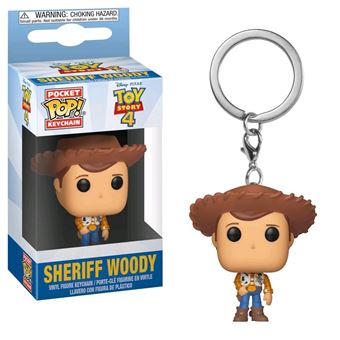 Toy Story 4 - Porte-clés Pocket POP! Woody 4 cm