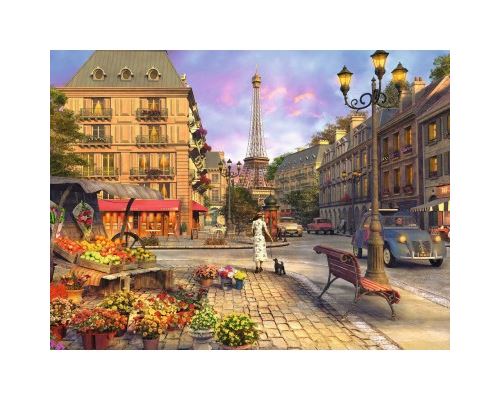 Puzzle 1500 pièces Ravensburger Paris d'autrefois