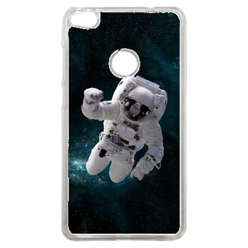Coque Astronaute Blue Compatible P8 2017 Transparent