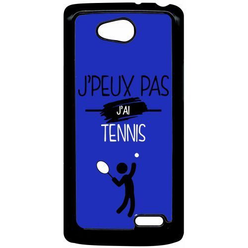 Coque lg l90 j peux pas j ai tennis 3