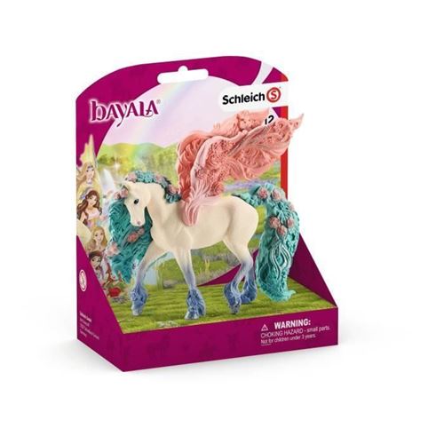 SCHLEICH - Figurine Pegase aux fleurs 