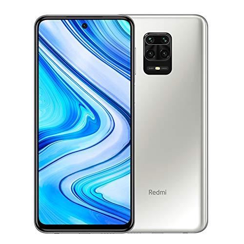 Xiaomi Redmi Note 9 Pro - 4G smartphone - double SIM - RAM 6 Go / Mémoire interne 128 Go - microSD slot - Écran LCD - 6.67" - 2400 x 1080 pixels - 4x caméras arrière 64 MP, 8 MP, 5 MP, 2 MP - front camera 16 MP - Blanc glacier